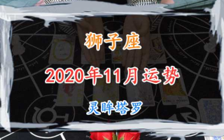 狮子座202011月运势