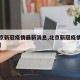 【北京新冠疫情最新消息,北京新冠疫情最新动态】