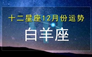 2020年12月21日白羊座运势