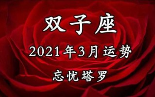 2021年三月双子座运势