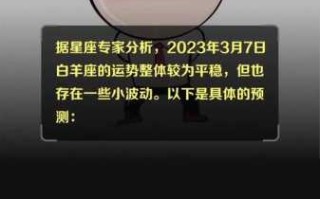 2021年白羊座每月运势查询详解完整版