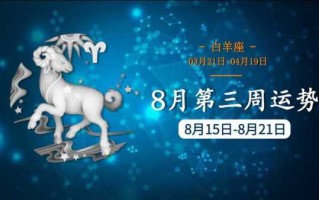 白羊8月份运势2021