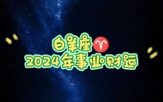 白羊座一月运势2024年