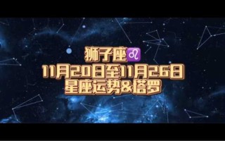 狮子座11月24日运势