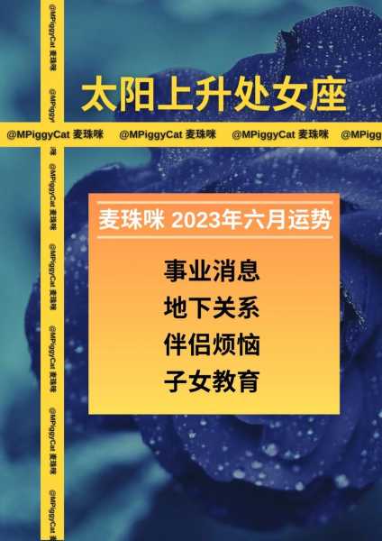 处女座今年六月运势