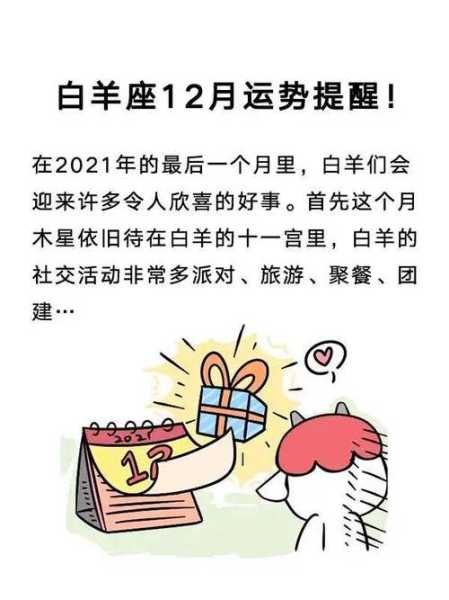 白羊座2020年12月份的运势