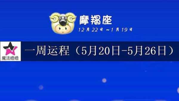 摩羯座2021年5月运势详解